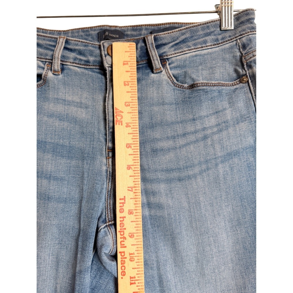 Casual Office Everyday JJill Boyfriend Ankle Straight Leg Jeans Size 8 - Picture 9 of 12